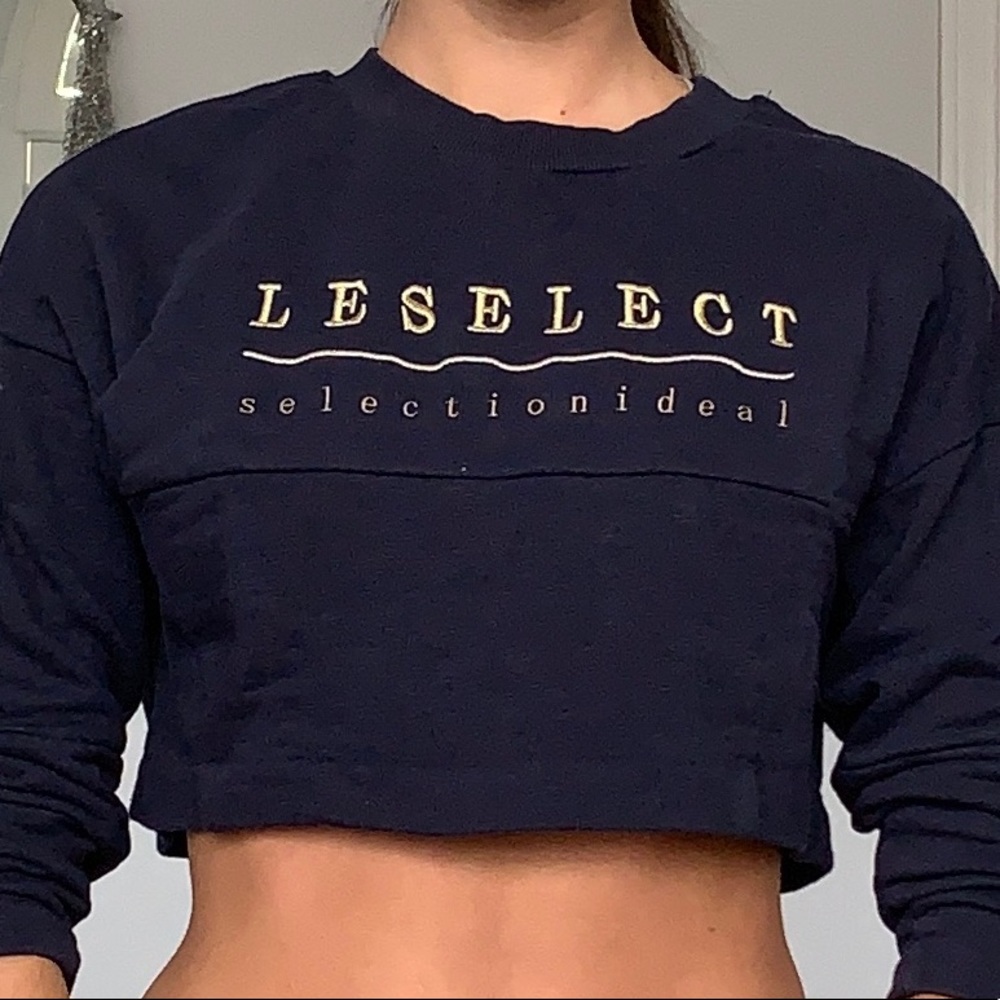 H&M cropped sweatshirt